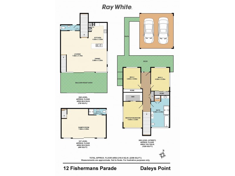 12 Fishermans Parade, Daleys Point NSW 2257 Floorplan