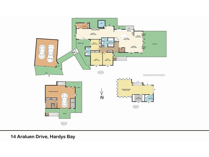 14 Araluen Dr, Killcare NSW 2257 Floorplan