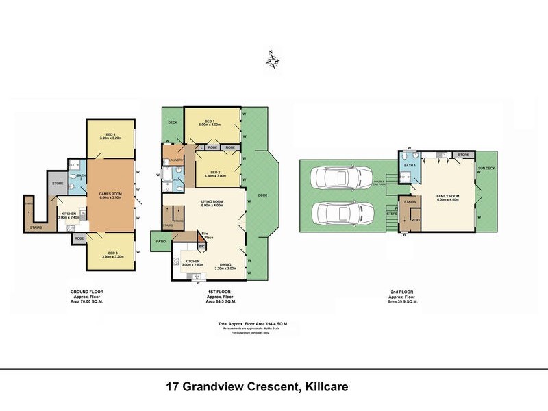 17 Grandview Crescent, Killcare NSW 2257 Floorplan