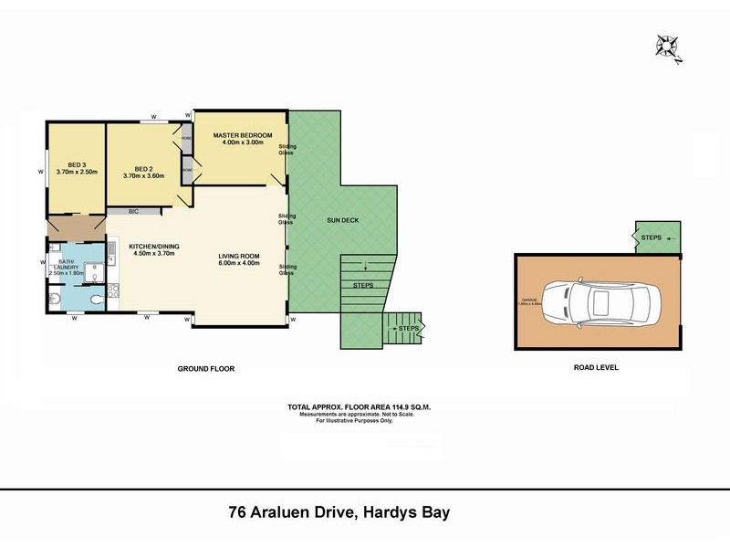 76 Araluen Drive, Hardys Bay NSW 2257 Floorplan