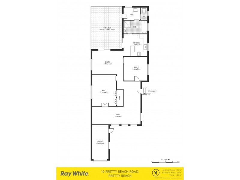 19 Pretty Beach Road, Pretty Beach NSW 2257 Floorplan