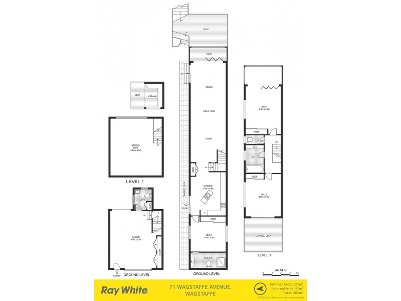 71 Wagstaffe Ave, Wagstaffe NSW 2257 Floorplan