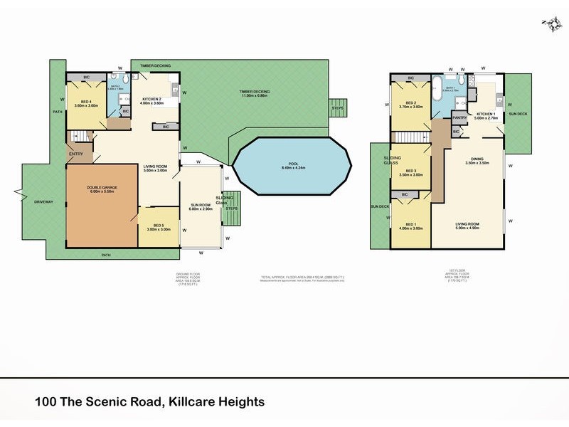 100 The Scenic Rd, Killcare NSW 2257 Floorplan