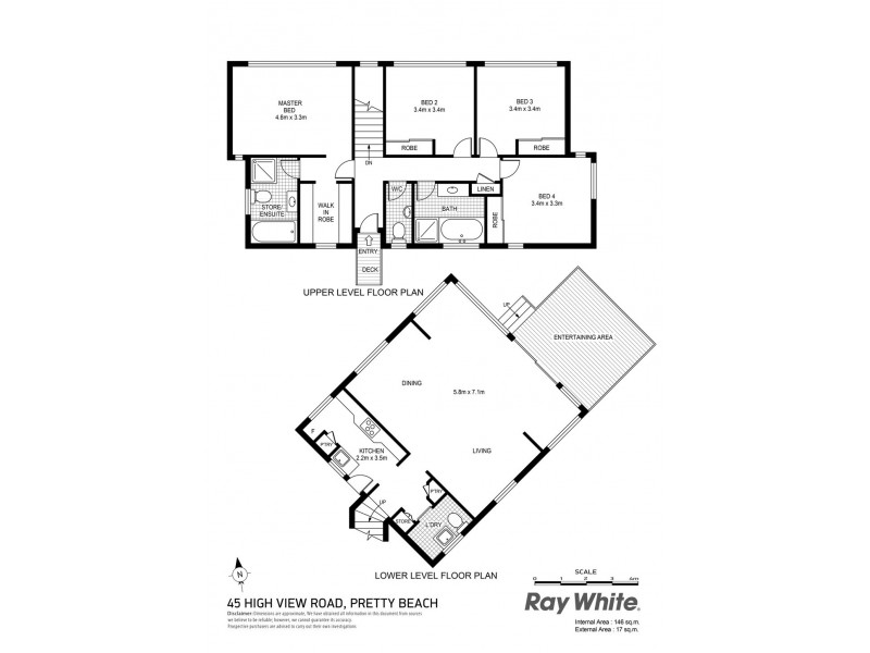 45 High View Rd, Pretty Beach NSW 2257 Floorplan