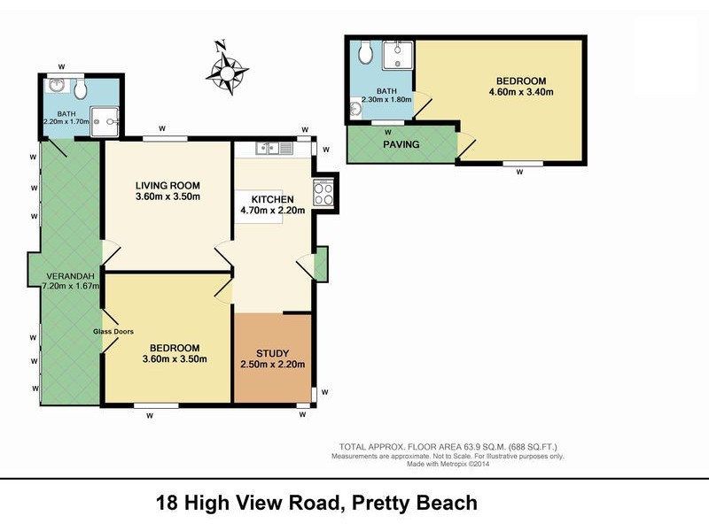 16 High View Rd, Pretty Beach NSW 2257 Floorplan