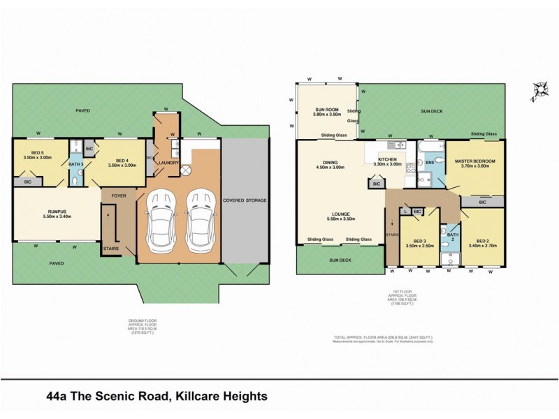 44A The Scenic Rd, Killcare Heights NSW 2257 Floorplan