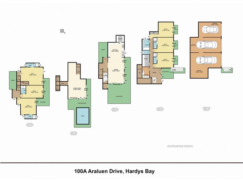 100A Araluen Drive, Hardys Bay NSW 2257 Floorplan
