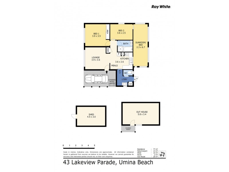 43 Lakeview Parade, Umina Beach NSW 2257 Floorplan