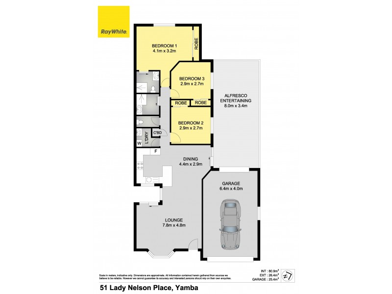 51 Lady Nelson Place, Yamba NSW 2464 Floorplan