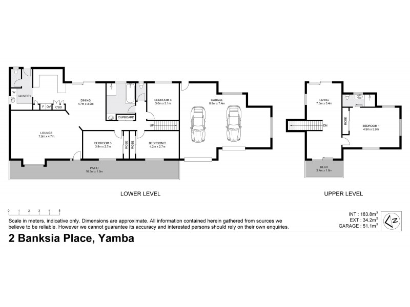 2 Banksia Place, Yamba NSW 2464 Floorplan