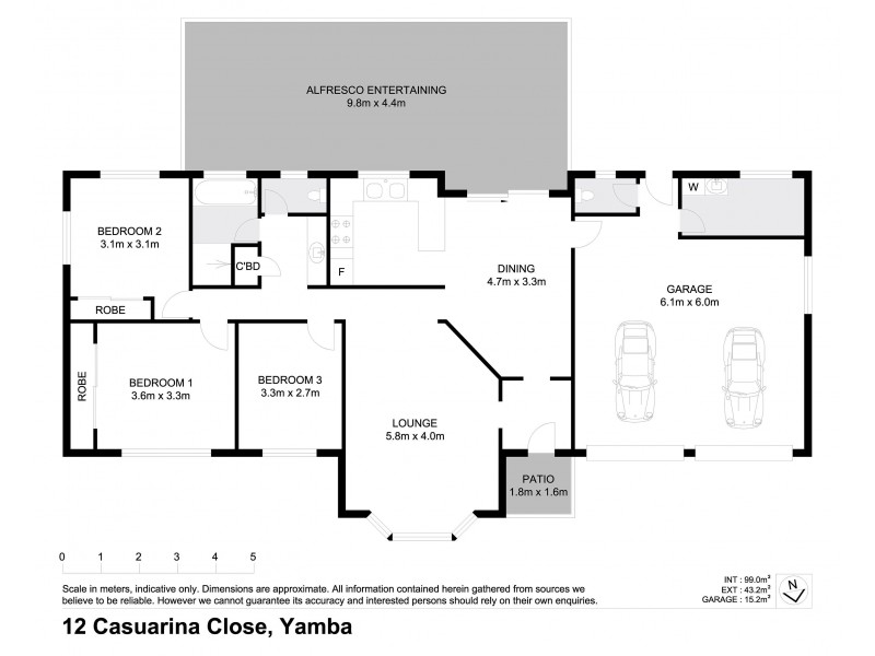 12 Casuarina Close, Yamba NSW 2464 Floorplan