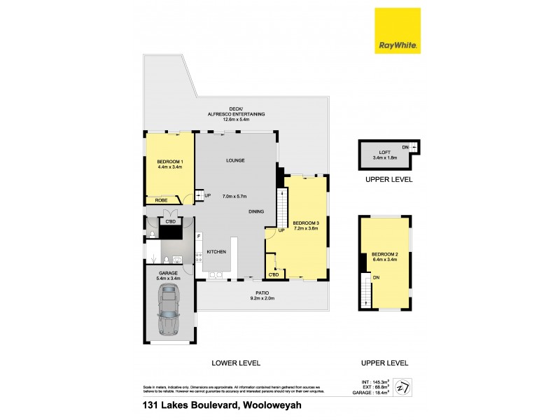 131 Lakes Boulevard, Wooloweyah NSW 2464 Floorplan