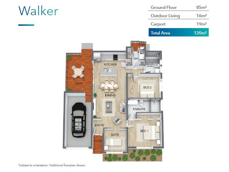 64/36 Golding Street, Yamba NSW 2464 Floorplan