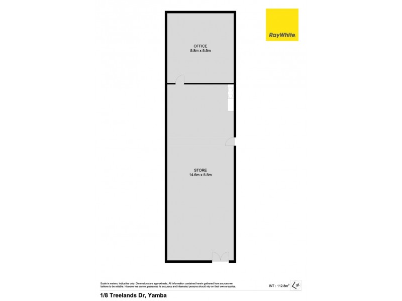 1/8 Treelands Drive, Yamba NSW 2464 Floorplan