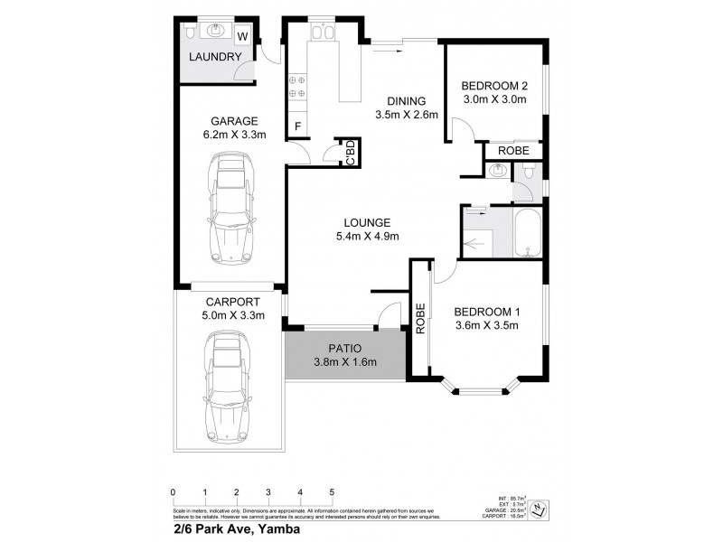 2/6 Park Avenue, Yamba NSW 2464