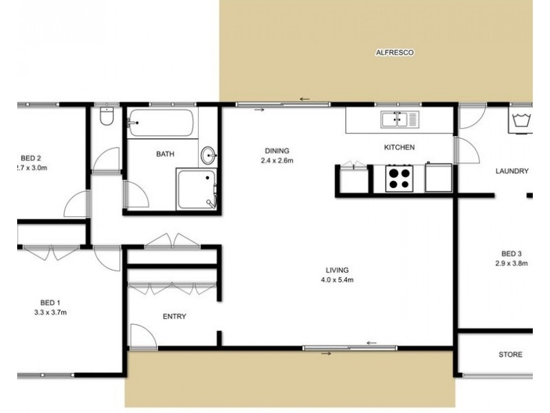 2/3 Melia Place, Yamba NSW 2464