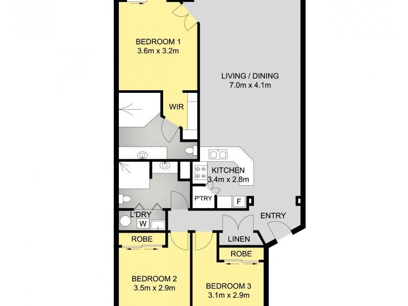 45/20-21 Pacific Parade, Yamba NSW 2464 Floorplan
