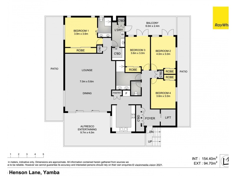 1/6 Henson Lane, Yamba NSW 2464 Floorplan