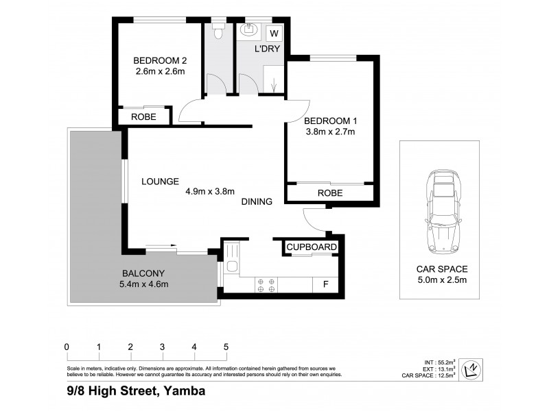 9/8 High Street, Yamba NSW 2464 Floorplan