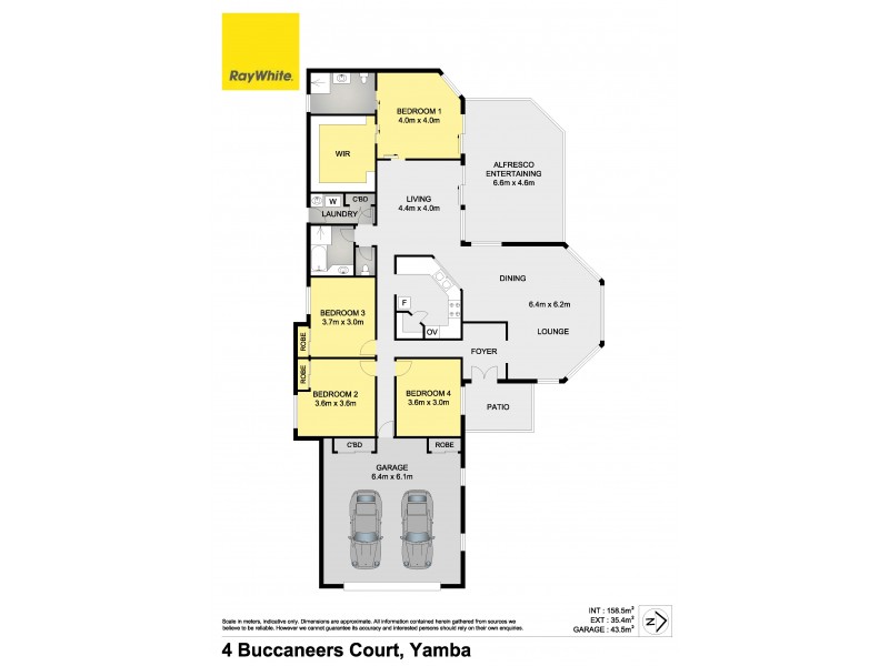 4 Buccaneers Court, Yamba NSW 2464