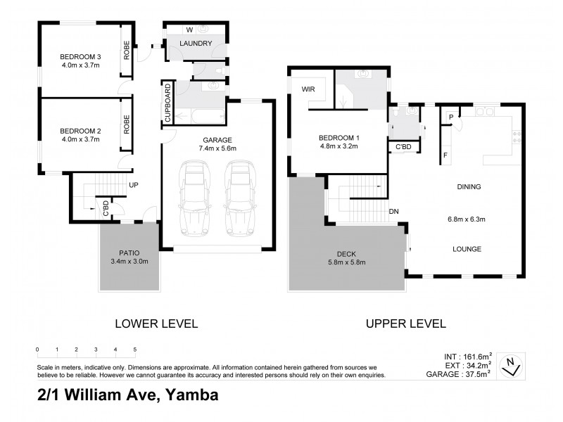 2/1 William Avenue, Yamba NSW 2464 Floorplan