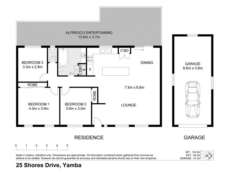 25 Shores Drive, Yamba NSW 2464 Floorplan