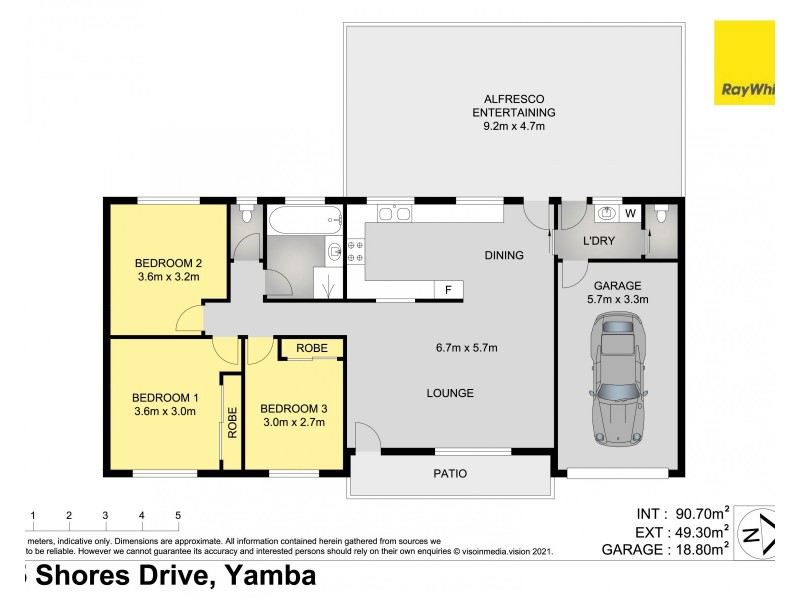 35 Shores Drive, Yamba NSW 2464 Floorplan