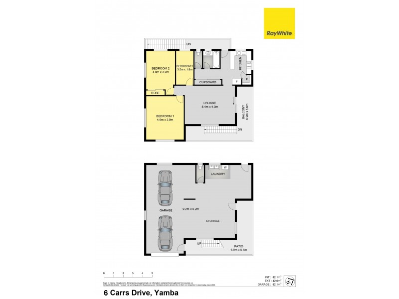 6 Carrs Drive, Yamba NSW 2464 Floorplan