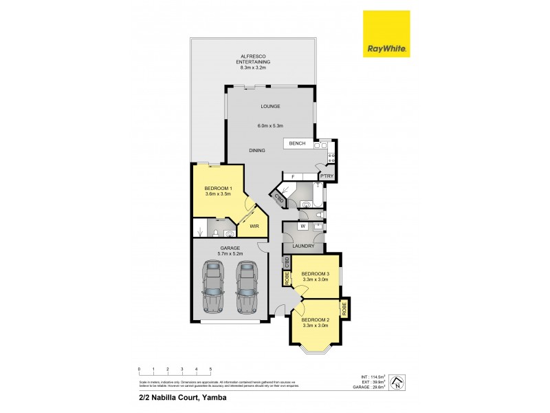 2/2 Nabilla Court, Yamba NSW 2464 Floorplan