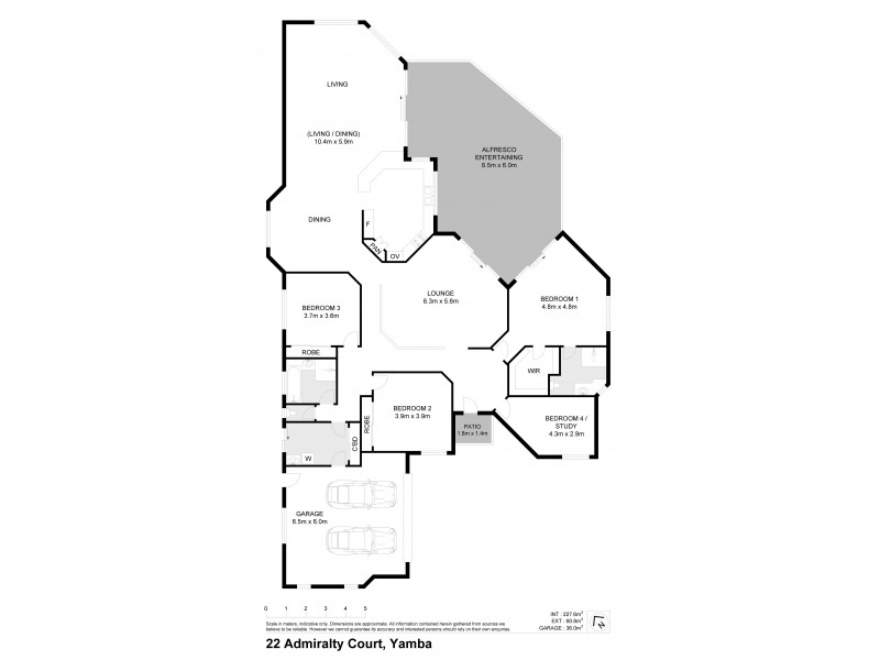22 Admiralty Court, Yamba NSW 2464 Floorplan