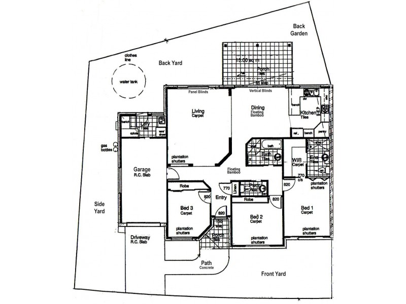 2/1 Flinders Place, Yamba NSW 2464 Floorplan