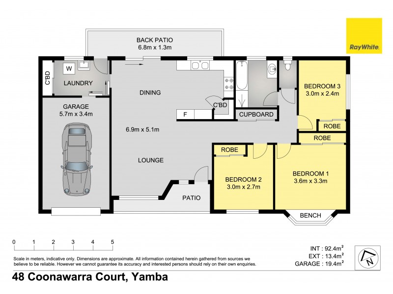 48 Coonawarra Court, Yamba NSW 2464 Floorplan