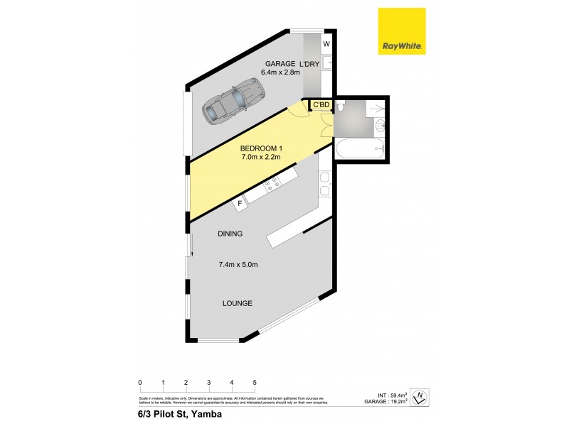 6/3 Pilot Street, Yamba NSW 2464 Floorplan