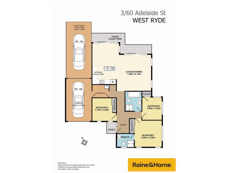 3/60 Adelaide St, West Ryde NSW 2114