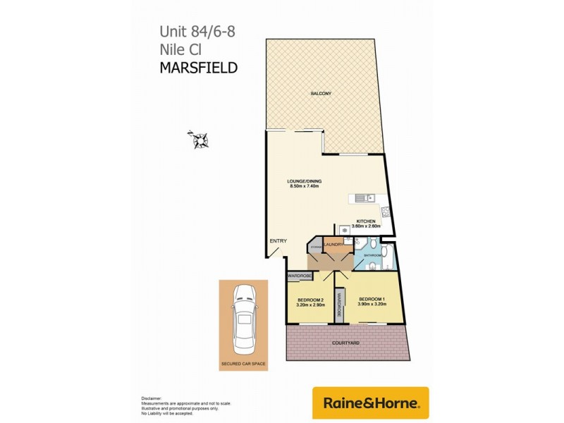 84/6-8 Nile Close, Marsfield NSW 2122 Floorplan