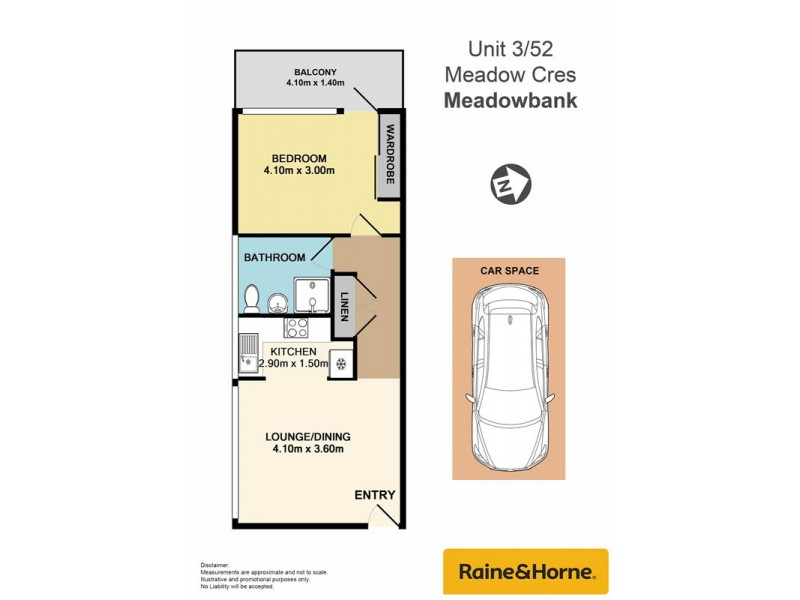 3/52 Meadow Cres, Meadowbank NSW 2114 Floorplan