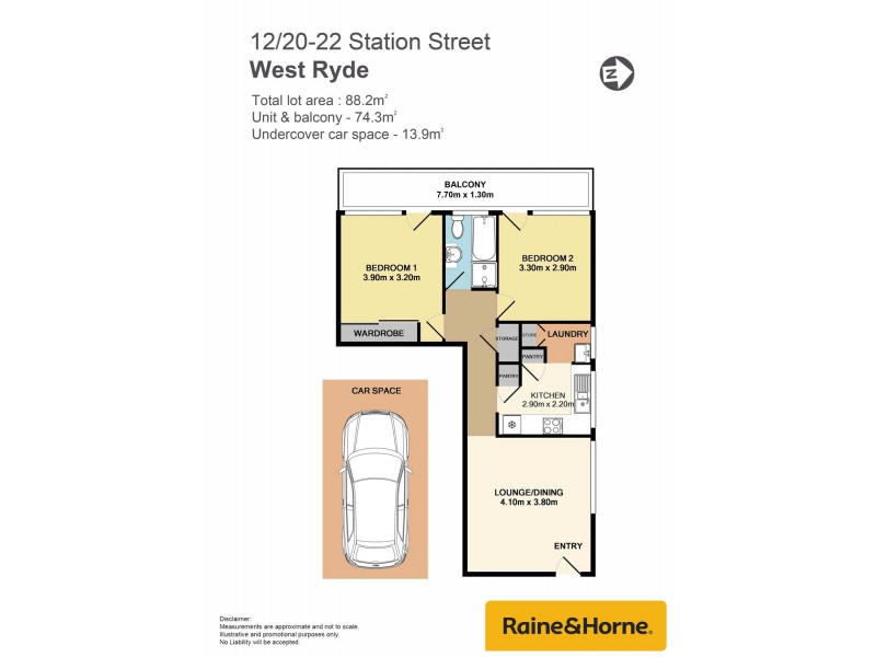 20 Station, West Ryde NSW 2114 Floorplan