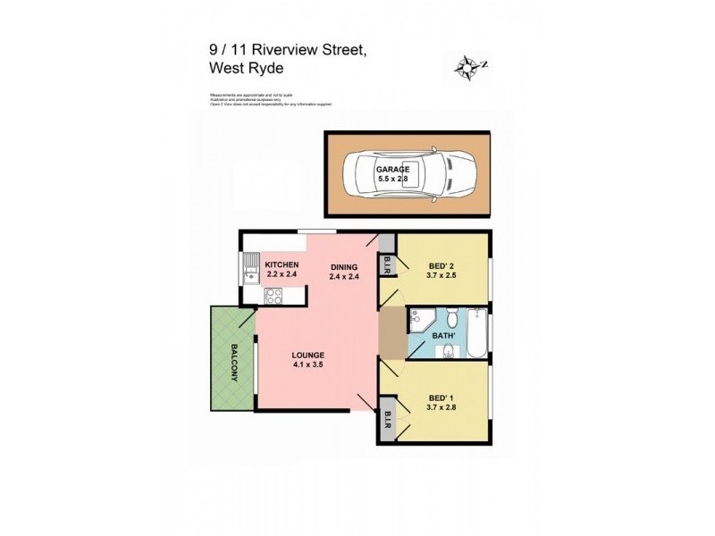 9/11 Riverview St, West Ryde NSW 2114