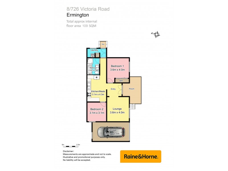 8/726-728 Victoria Road, Ermington NSW 2115 Floorplan