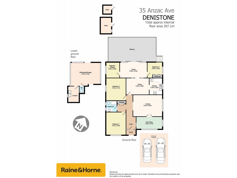 35 Anzac Ave, Denistone NSW 2114 Floorplan