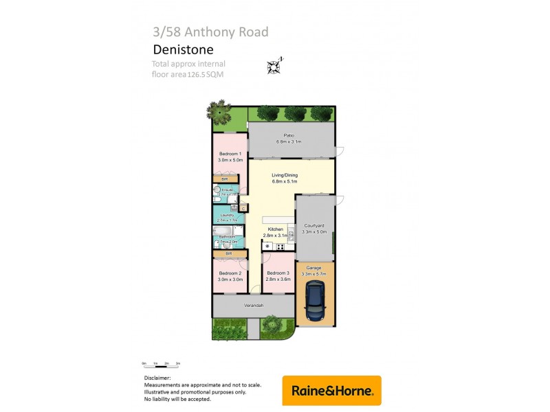3/58 Anthony Road, Denistone NSW 2114 Floorplan
