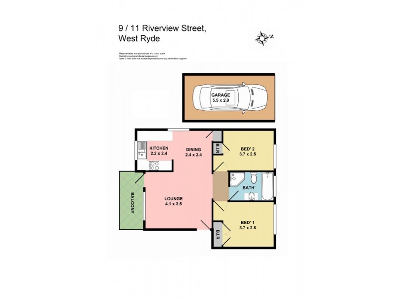 9/11 Riverview St, West Ryde NSW 2114