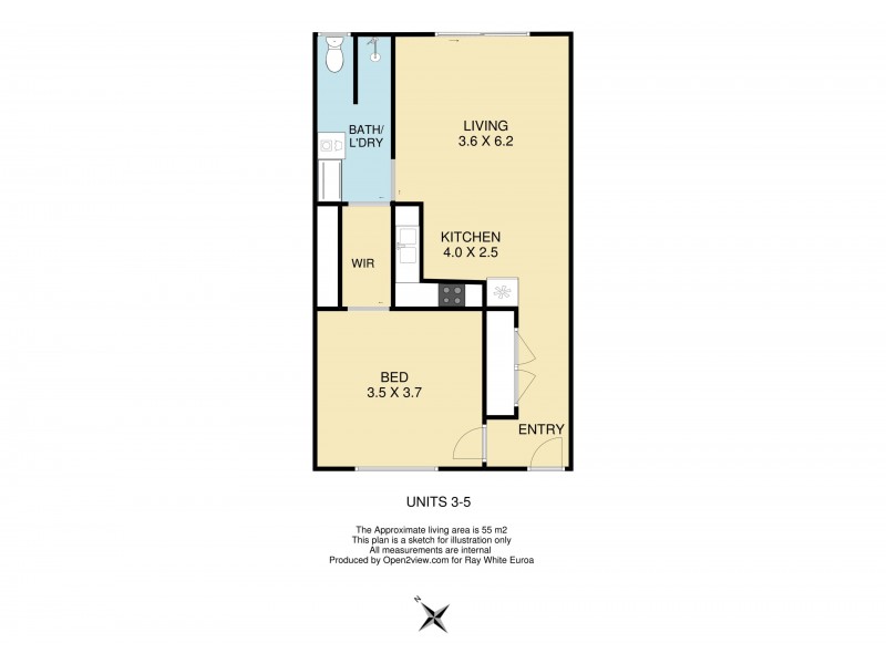 3/31 Clifton Street, Euroa VIC 3666 Floorplan