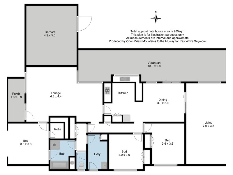 17 Guild Street, Seymour VIC 3660 Floorplan