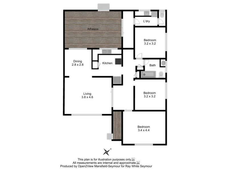 17 Howe Street, Seymour VIC 3660 Floorplan