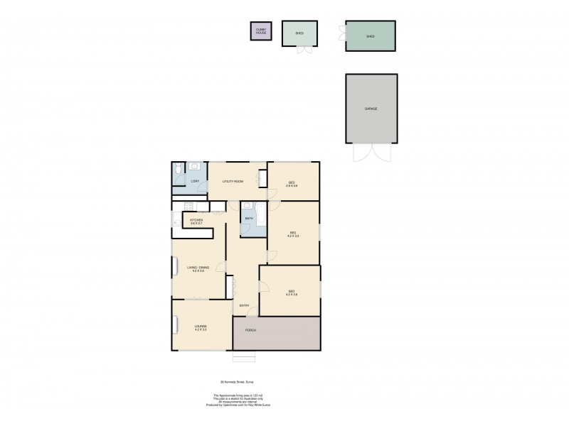 38 Kennedy Street, Euroa VIC 3666 Floorplan