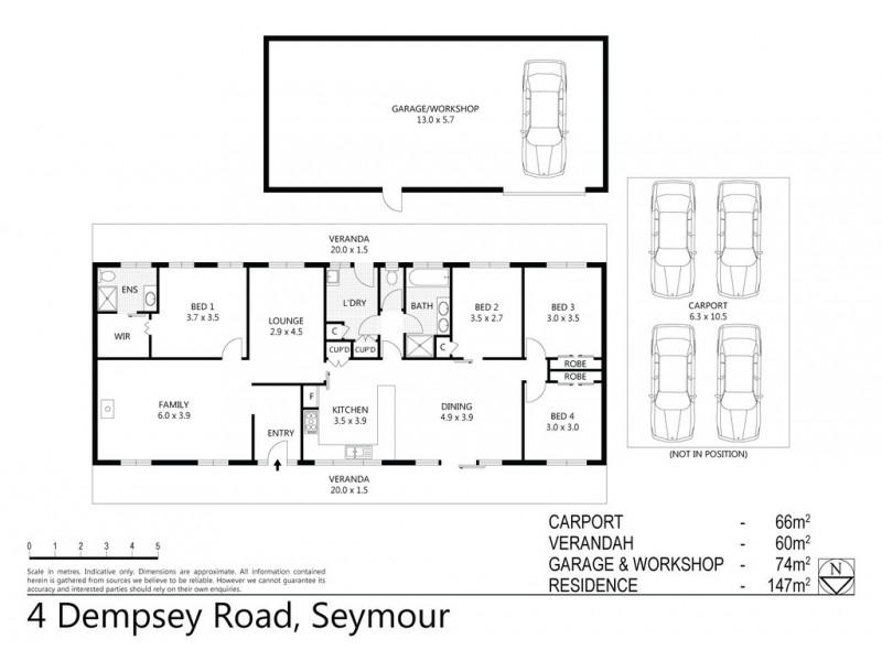 4 Dempsey Road, Seymour VIC 3660 Floorplan