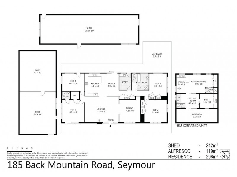 185 Back Mountain Road, Seymour VIC 3660 Floorplan