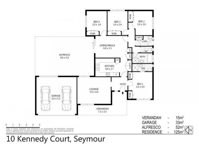 10 Kennedy Court, Seymour VIC 3660 Floorplan