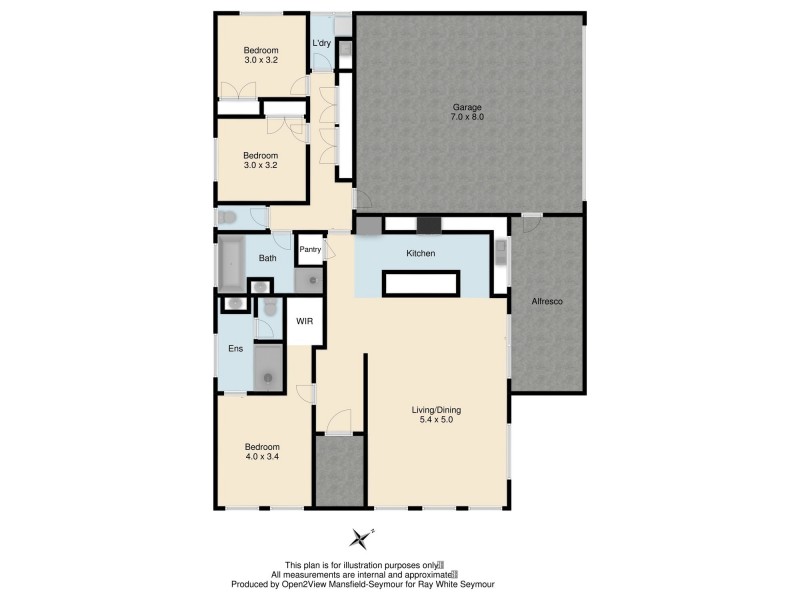 5 Lightwood Avenue, Seymour VIC 3660 Floorplan